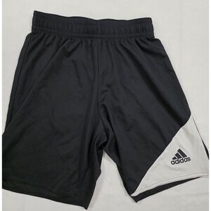 Men's Small Black & White Adidas Athletic Shorts Training Gym Running
